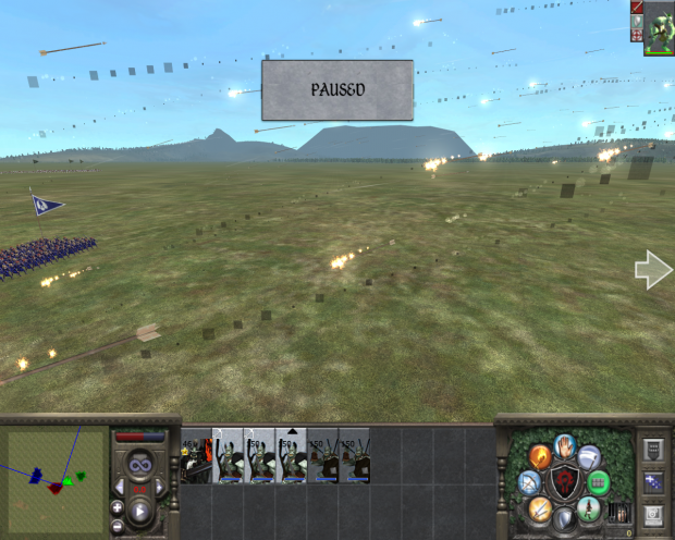 Arrows added, as it would seem there were no arrow projectiles!