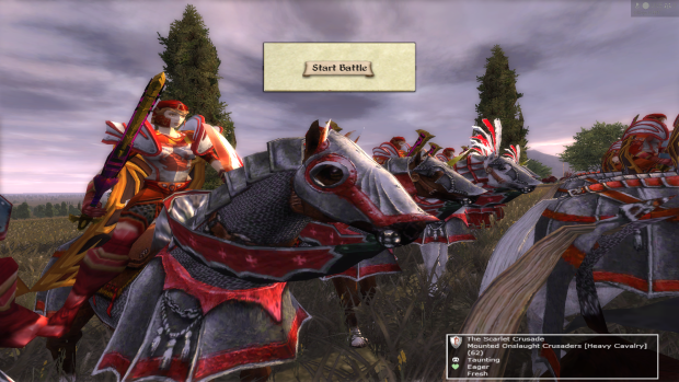 Mounted Onslaught Crusaders (Elite Unit)