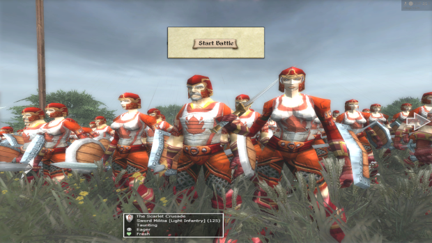 The Scarlet Crusade has Militia now - with custom skins!