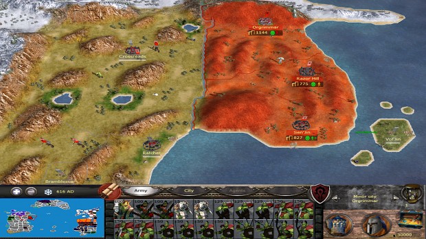 Horde Strat-Map. image - Warcraft: Total War mod for Medieval II: Total ...