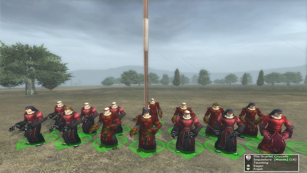 NEW Scarlet Crusade Inquisitors caster unit!