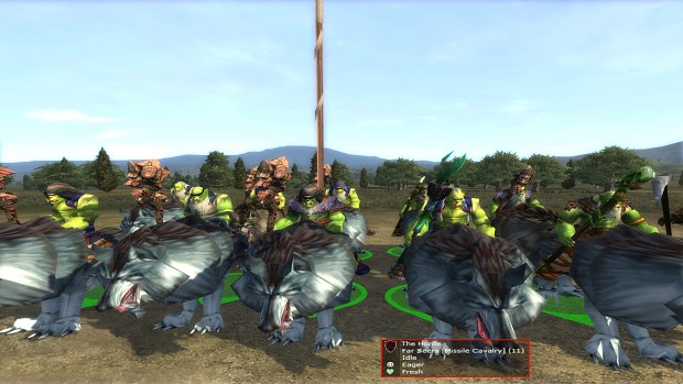 NEW Horde Far Seers-unit - Mounted Casters riding wolves!