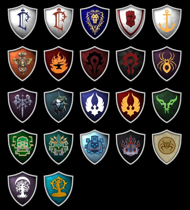 New updated Faction Symbols.