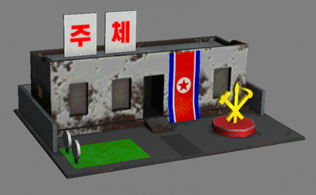 North Korea Barracks