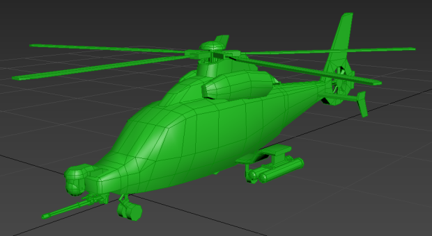 LAH(Light Armed Helicopter) Render