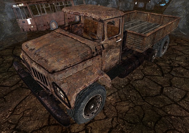 Ye olde rusted truck