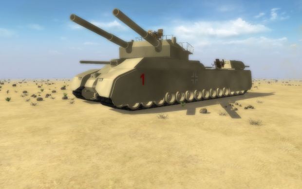 Super Heavy tank P.1000 Ratte