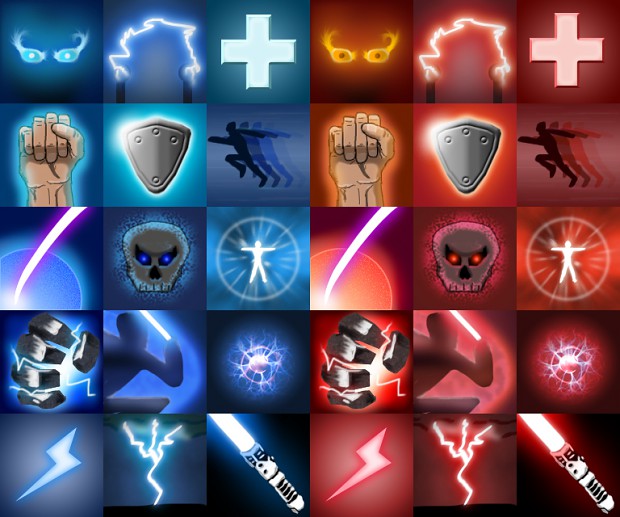 More Action Bar Icons