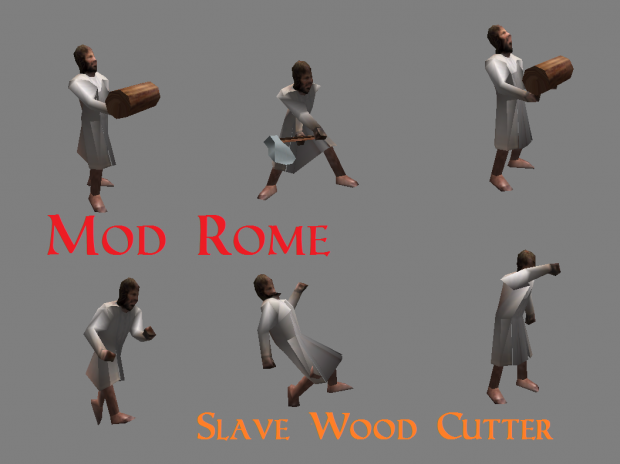 The slave wood cutter
