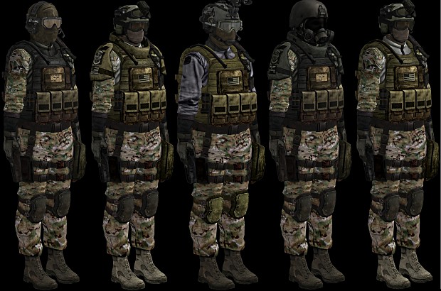 BSAA Operator - Variations. image - Resident Evil : Alternative ...