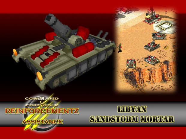 Soviet-Libyan Sandstorm Mortar