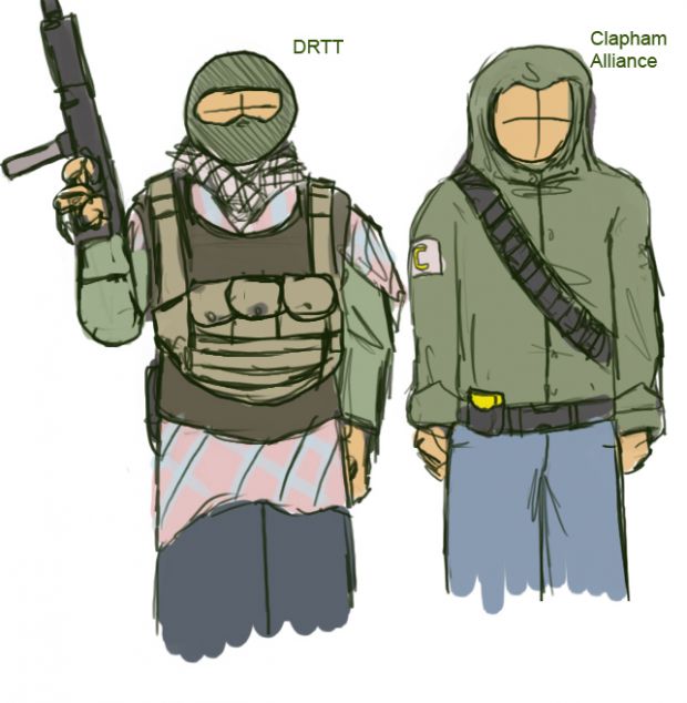 Clapham Alliance and DRTT uniform