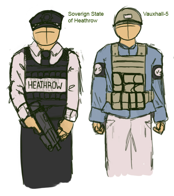 Heathrow and V5 uniform