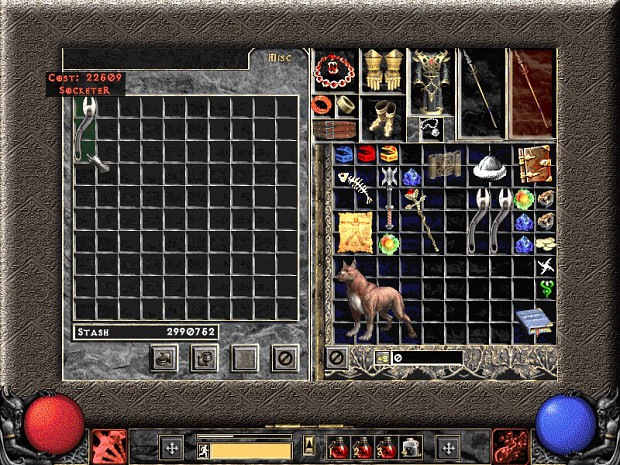 how to add sockets to items in diablo 2