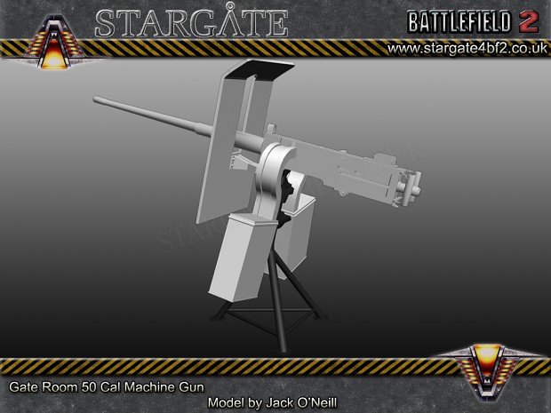 Stargate Gate room 50 cal. Machine gun