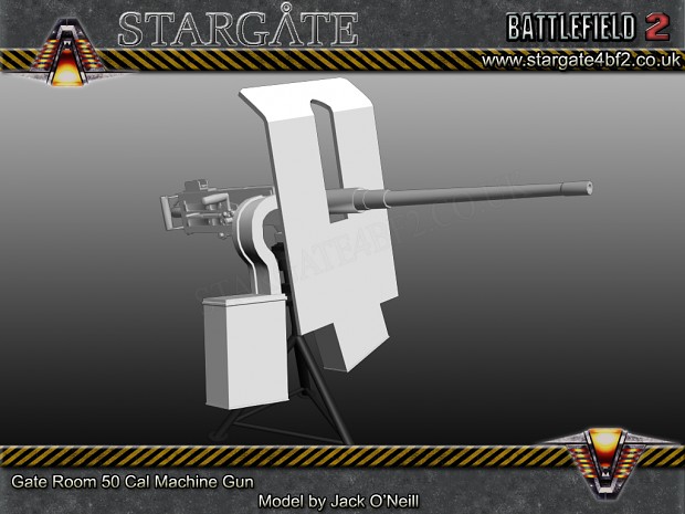 Stargate Gate room 50 cal. Machine gun