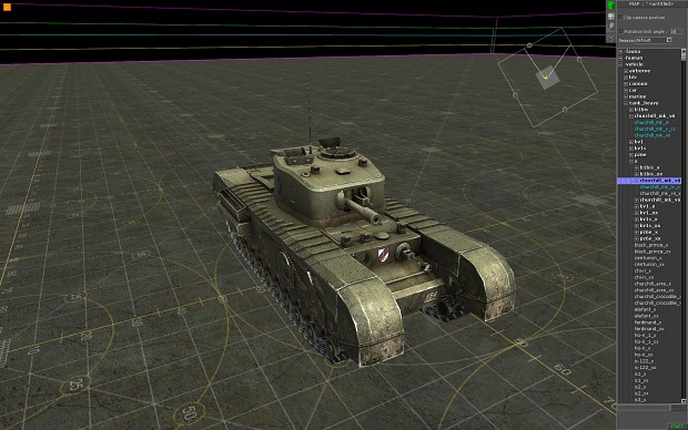 new Churchill Mk.V CS