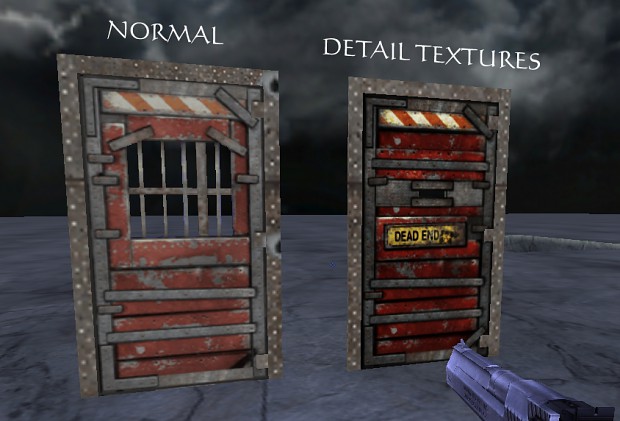 Detail texture checkpoint