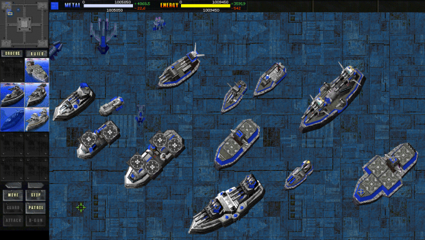 Beta 5.6 ships ingame (Mayhem map "Cold Steel")