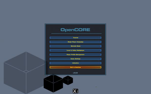 OpenCore Main Menu