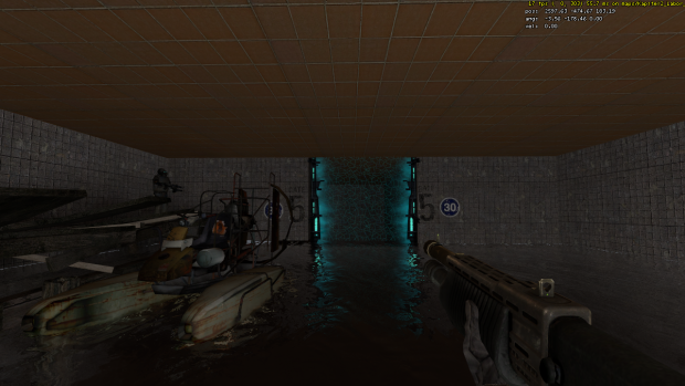 Map Scene: Laboratory / Water Entry