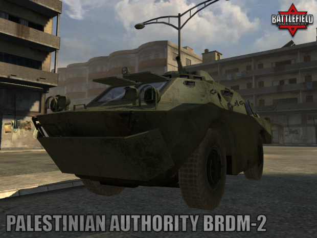 Palestinian Authority BRDM-2 