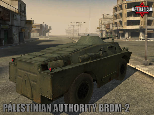 Palestinian Authority BRDM-2 
