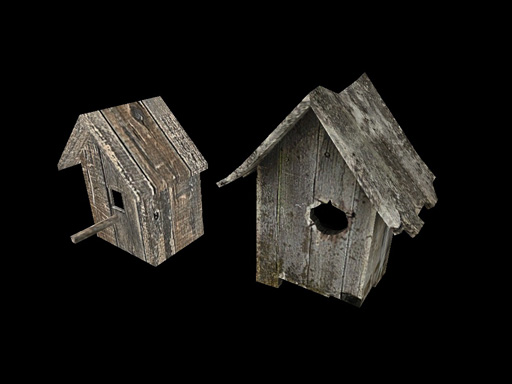 Birdhouses, past and present