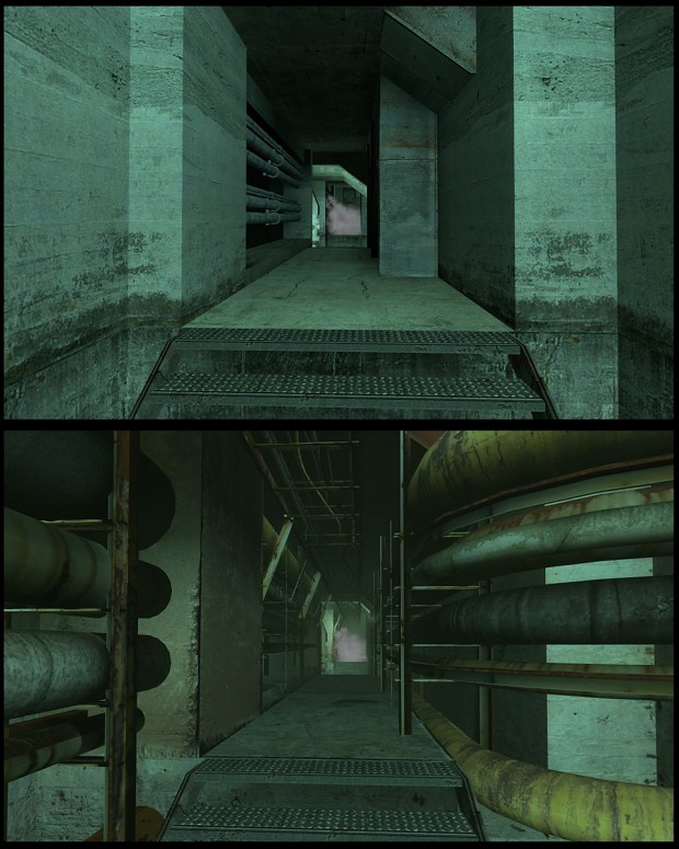 Mission Improbable 2 - Steam Tunnel comparison