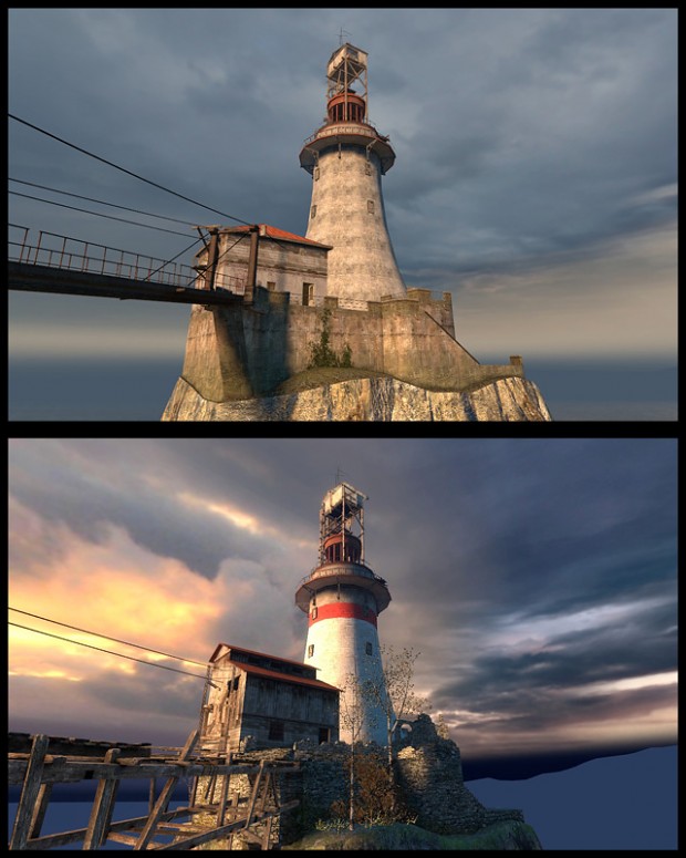 Mission Improbable 1 - Lighthouse comparison