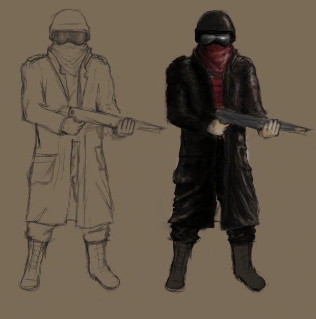 Red Union Infantry Concept 1