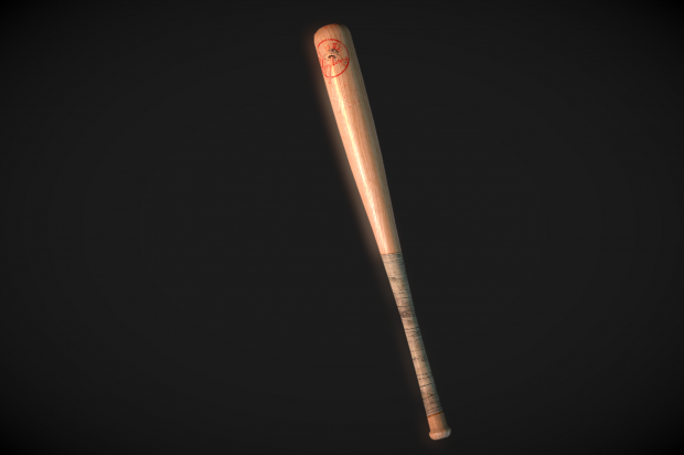 New Baseball bat texture
