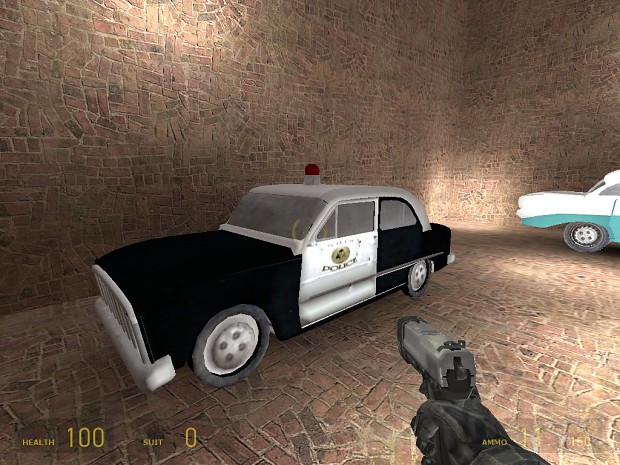 Police Car in game test