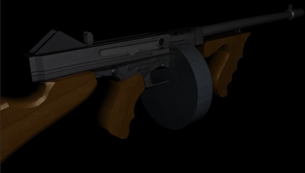 New tommy gun model and texture!!
