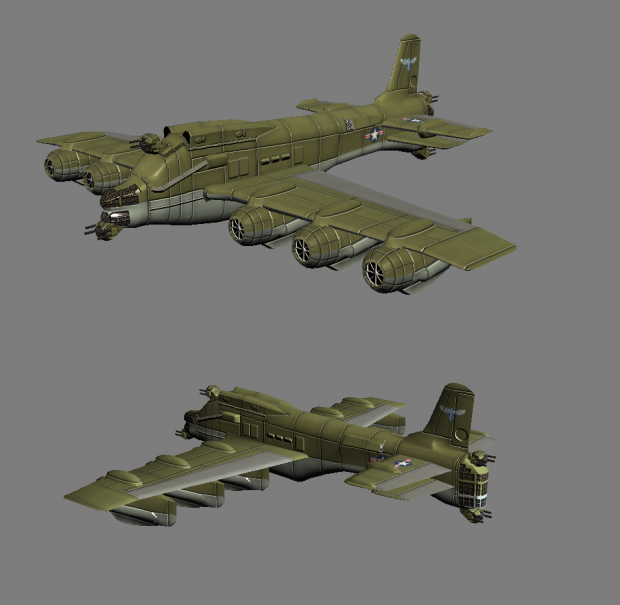 Allied heavy transport plane