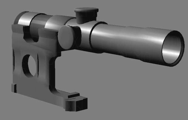 Mosin Nagant scope modeling 04