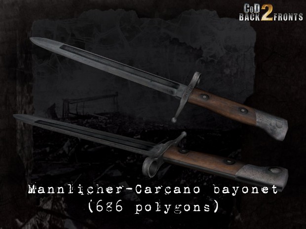 CoD2 bayonet renders