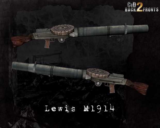 CoD2 Lewis gun concept