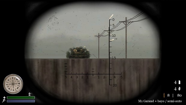 CoD2 Back2Fronts patch 1.1 - Panzer 4 MG