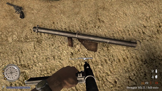 CoD2 weapons update (M1A1 Bazooka)