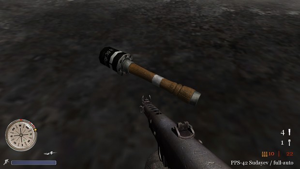 CoD2 weapons update (German grenades)