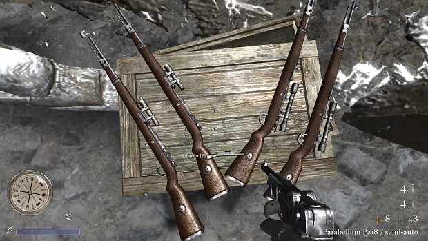 CoD2 weapons update (K98 with ZF41 short scope)