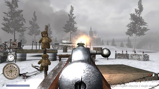 CoD2 Moscow map changes