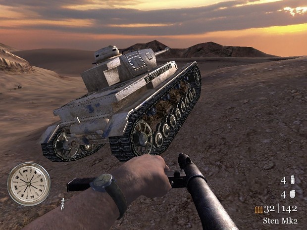 CoD2 african tanks pictures - Panzer IV