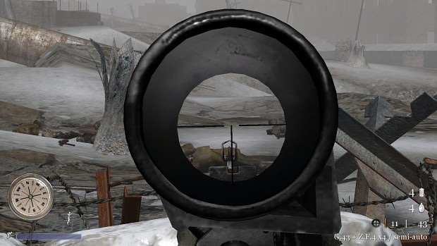 CoD2 G43 - 3D scope