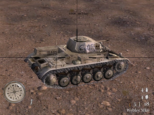 CoD2 african tanks pictures - Panzer II