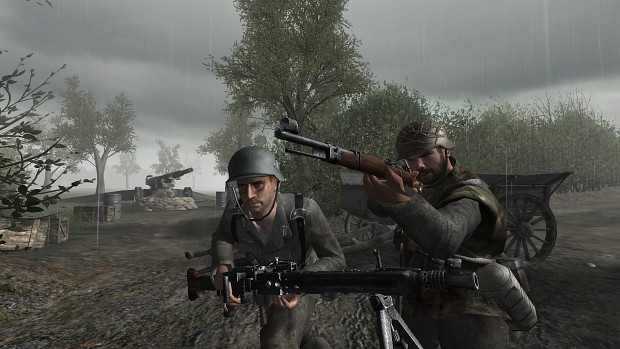 CoD2 fat Germans appearance reduced