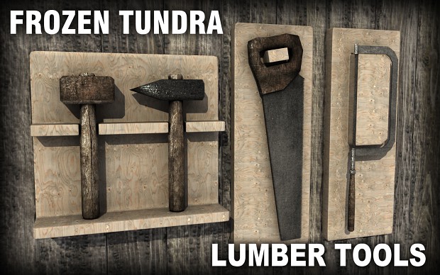 Lumber Tools Render