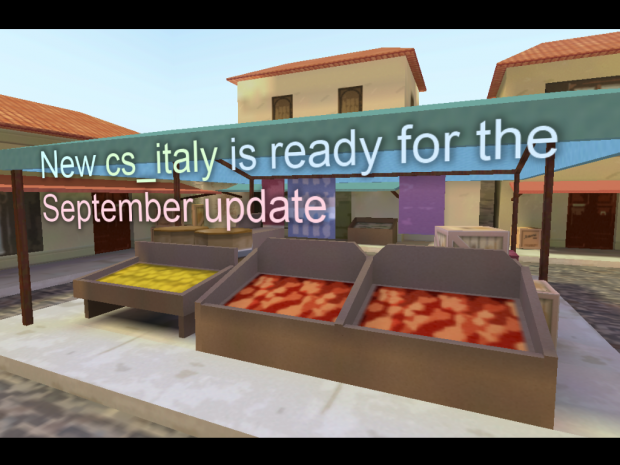 New cs_italy is ready for the September updete!