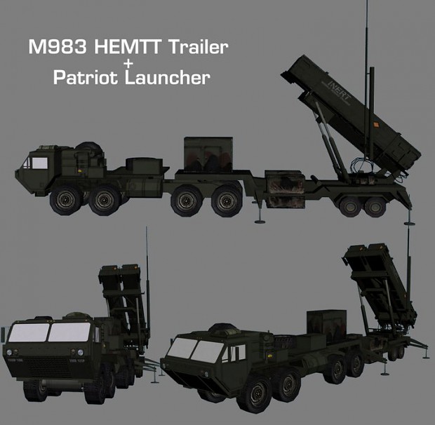 M901 PATRIOT Launcher with 8x PAC-3 Missiles